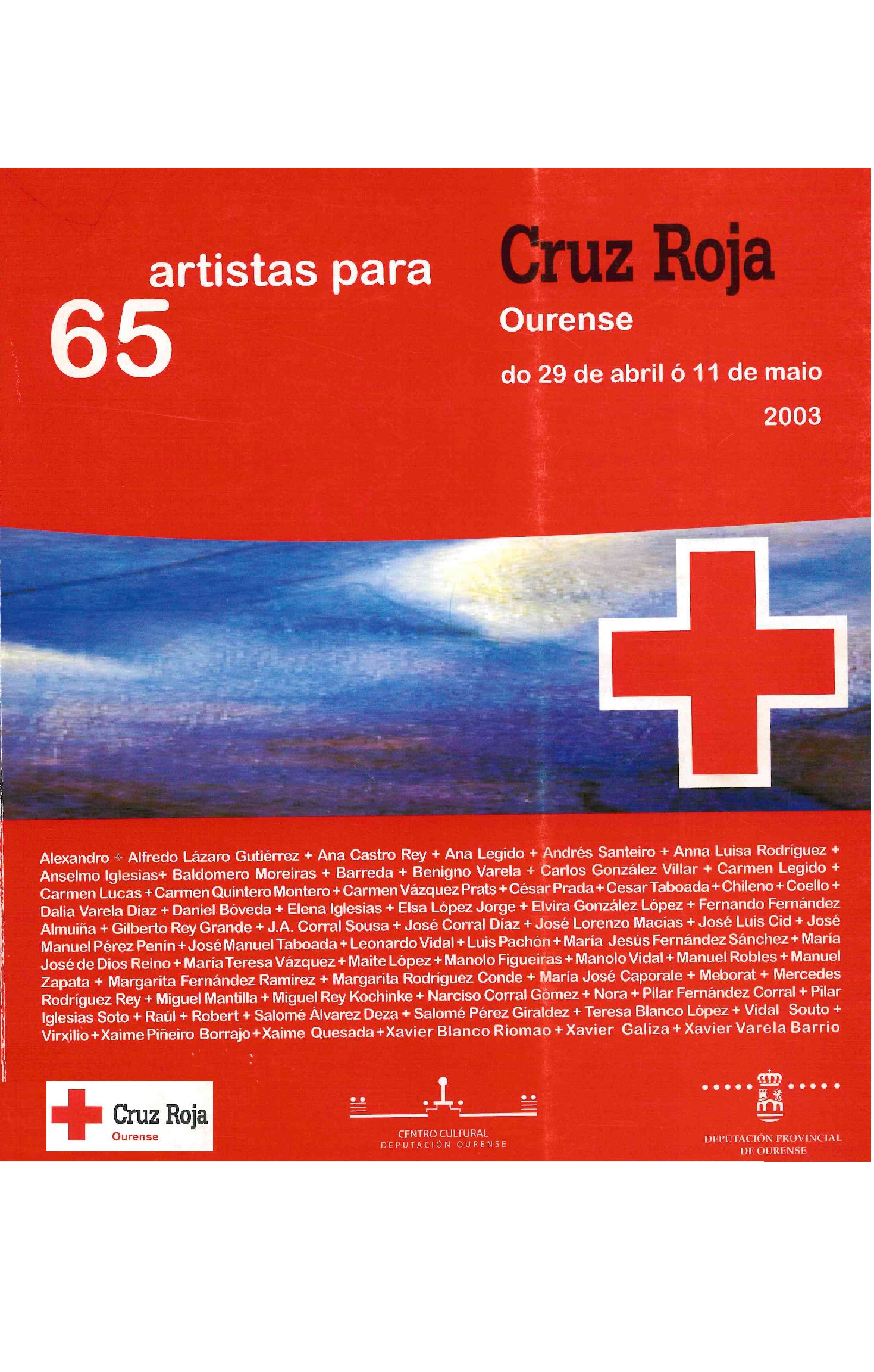 65 Artistas para Cruz Roja Ourense